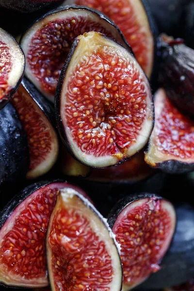 İncir meyveleri yakın plan, taze meyve. 