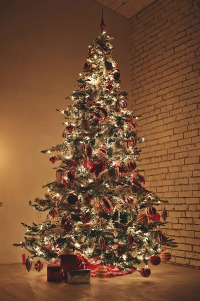Рождественский декор дома. — стоковое фото
