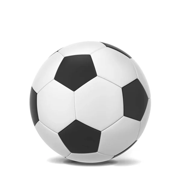 Soccer Ball Illustration Isolated White Background — Stock Photo, Image