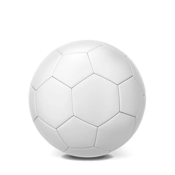Piłka Nożna Ilustracja Białym Tle — Zdjęcie stockowe