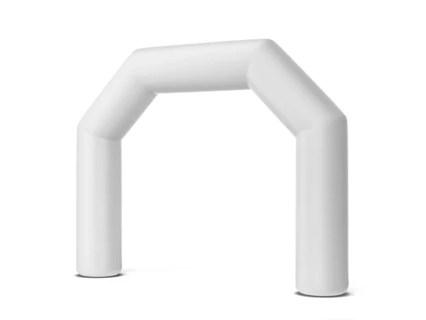 Felfújható Promóciós Arch Modell Akár Illusztráció Elszigetelt Fehér Background — Stock Fotó
