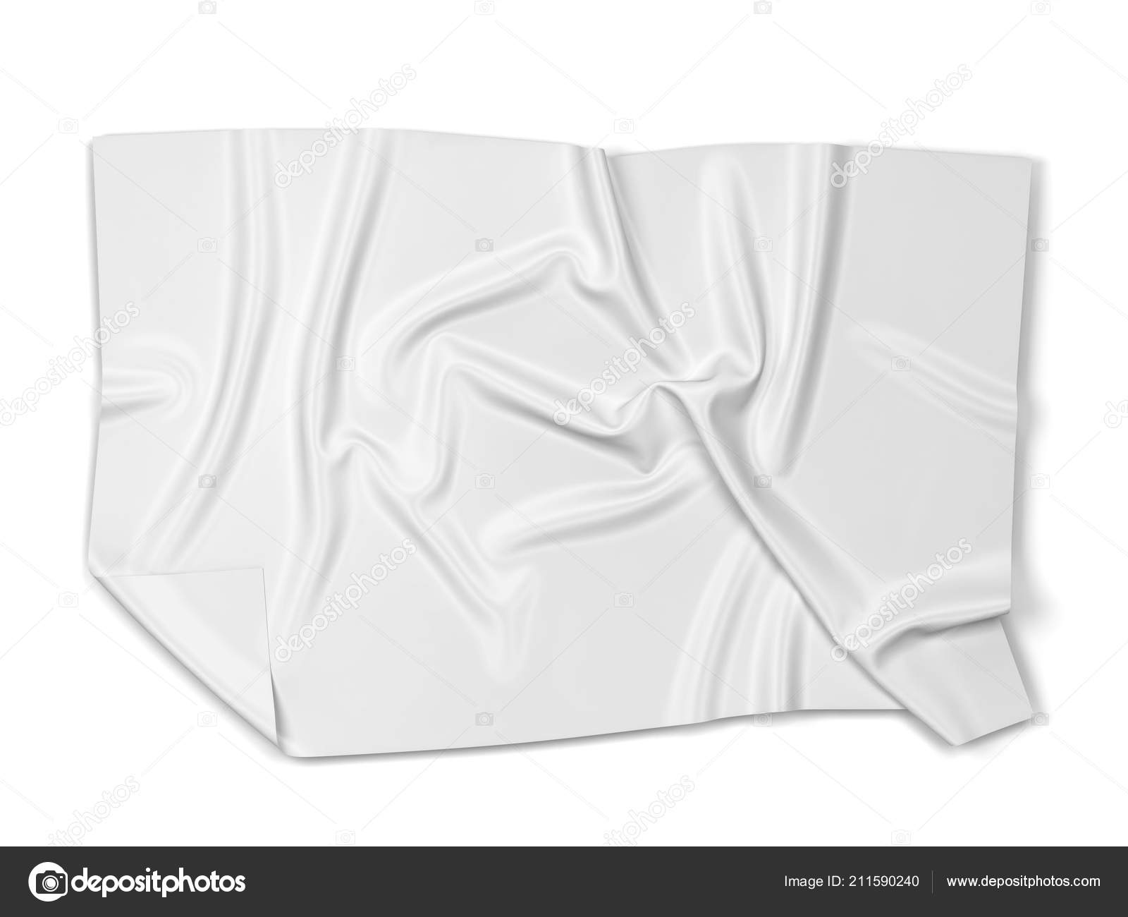 Download Piece Cloth Banner Towel Mockup Illustration Isolated White Background Royalty Free Photo Stock Image By C Montego 211590240