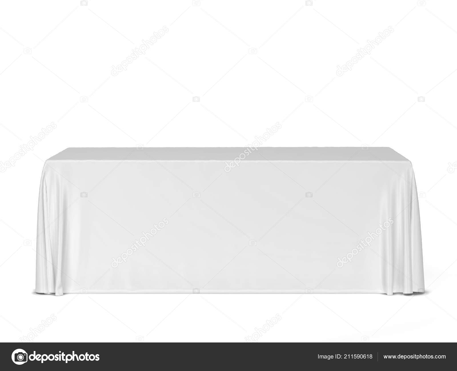 Download Tradeshow Tablecloth Mockup Illustration Isolated White Background Stock Photo Image By C Montego 211590618