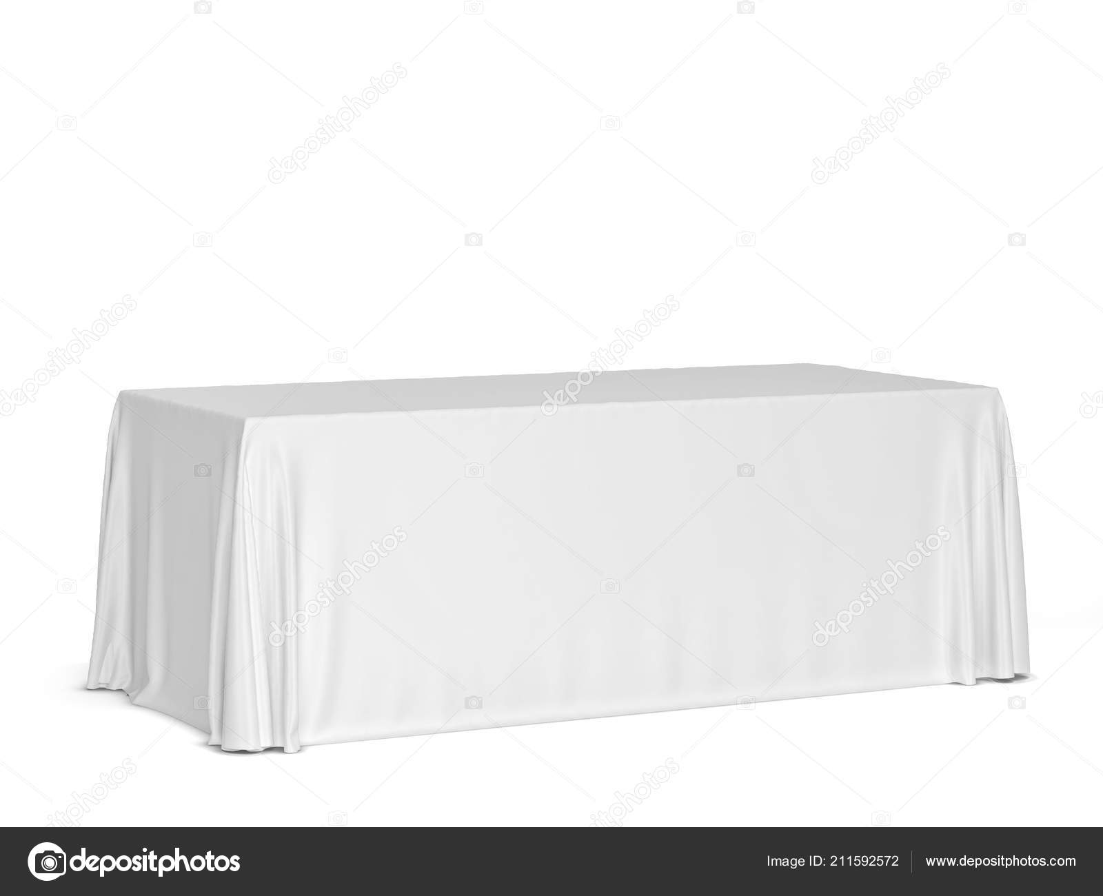Download Tradeshow Tablecloth Mockup Illustration Isolated White Background Stock Photo Image By C Montego 211592572