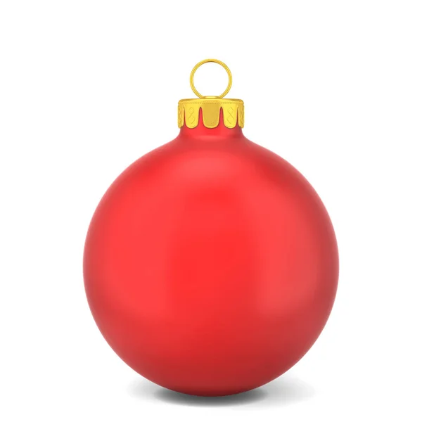 Christmas Boll Leksak Illustration Isolerade Vit Bakgrund — Stockfoto