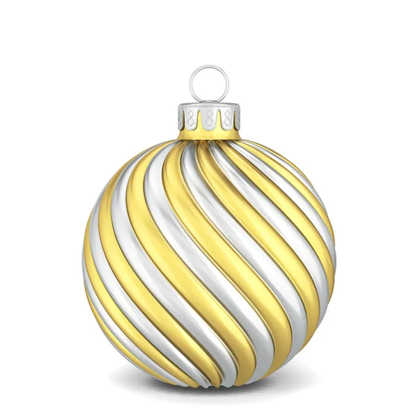 Christmas Ball Toy Illustration Isolated White Background — Stock Photo, Image