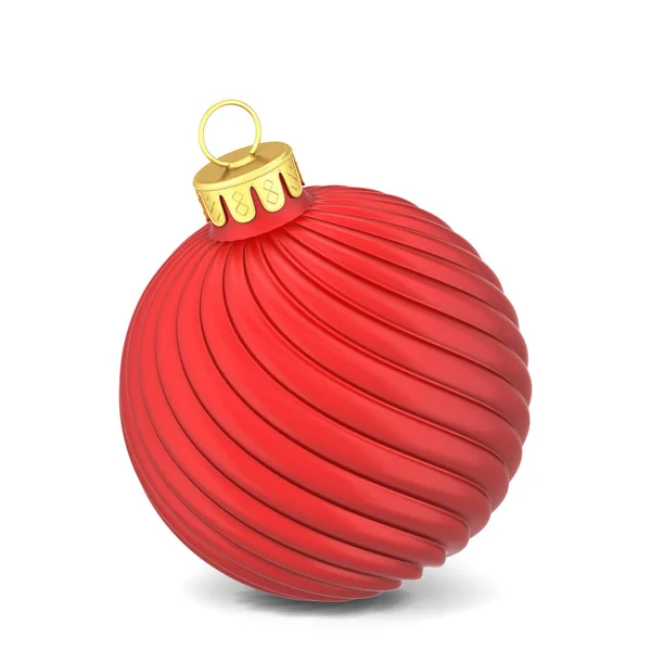 Christmas Ball Toy Illustration Isolated White Background — Stock Photo, Image
