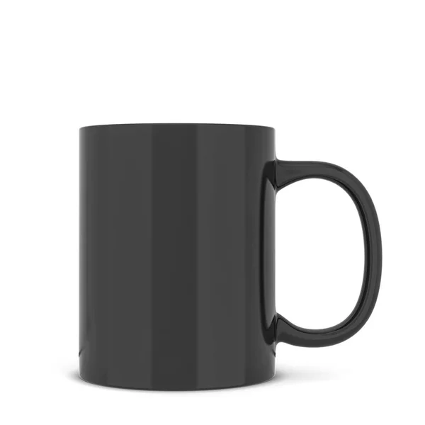 Blank Mug Hot Drinks Illustration Isolated White Background — Stock Photo, Image