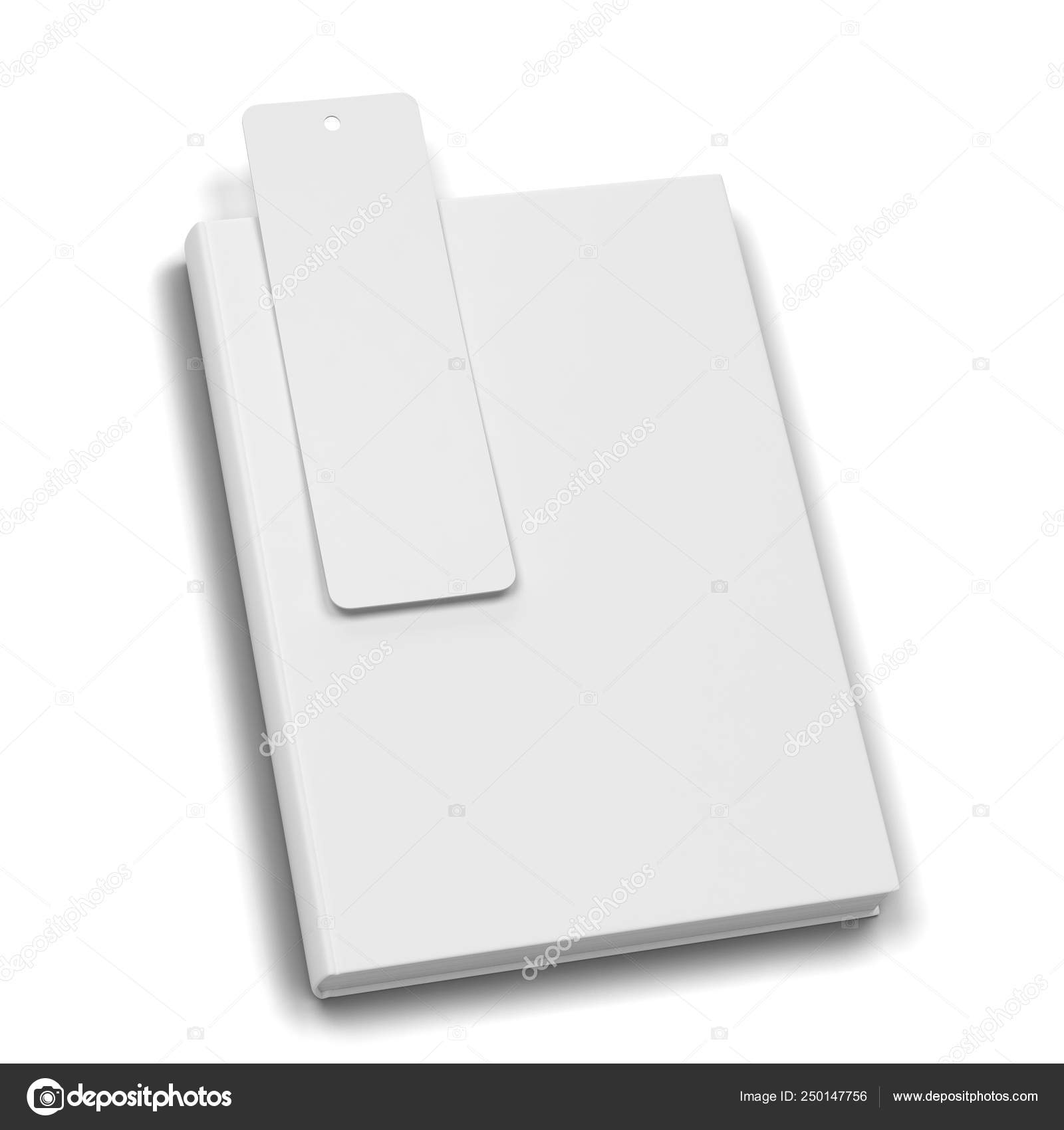 Download Blank Book With A Bookmark Mockup Stock Photo Image By C Montego 250147756