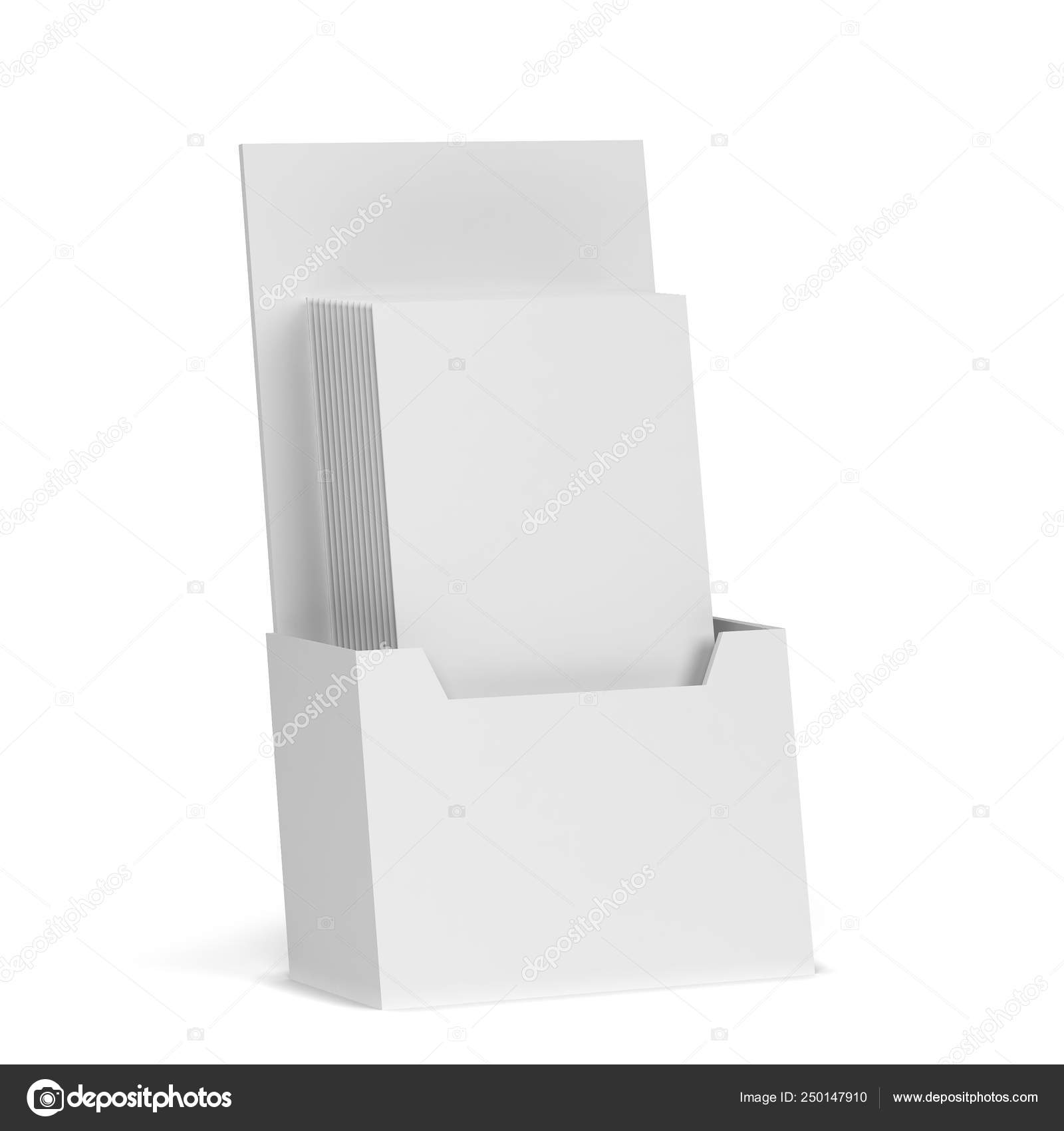 Download Blank Brochure Holder Mockup Stock Photo C Montego 250147910 PSD Mockup Templates