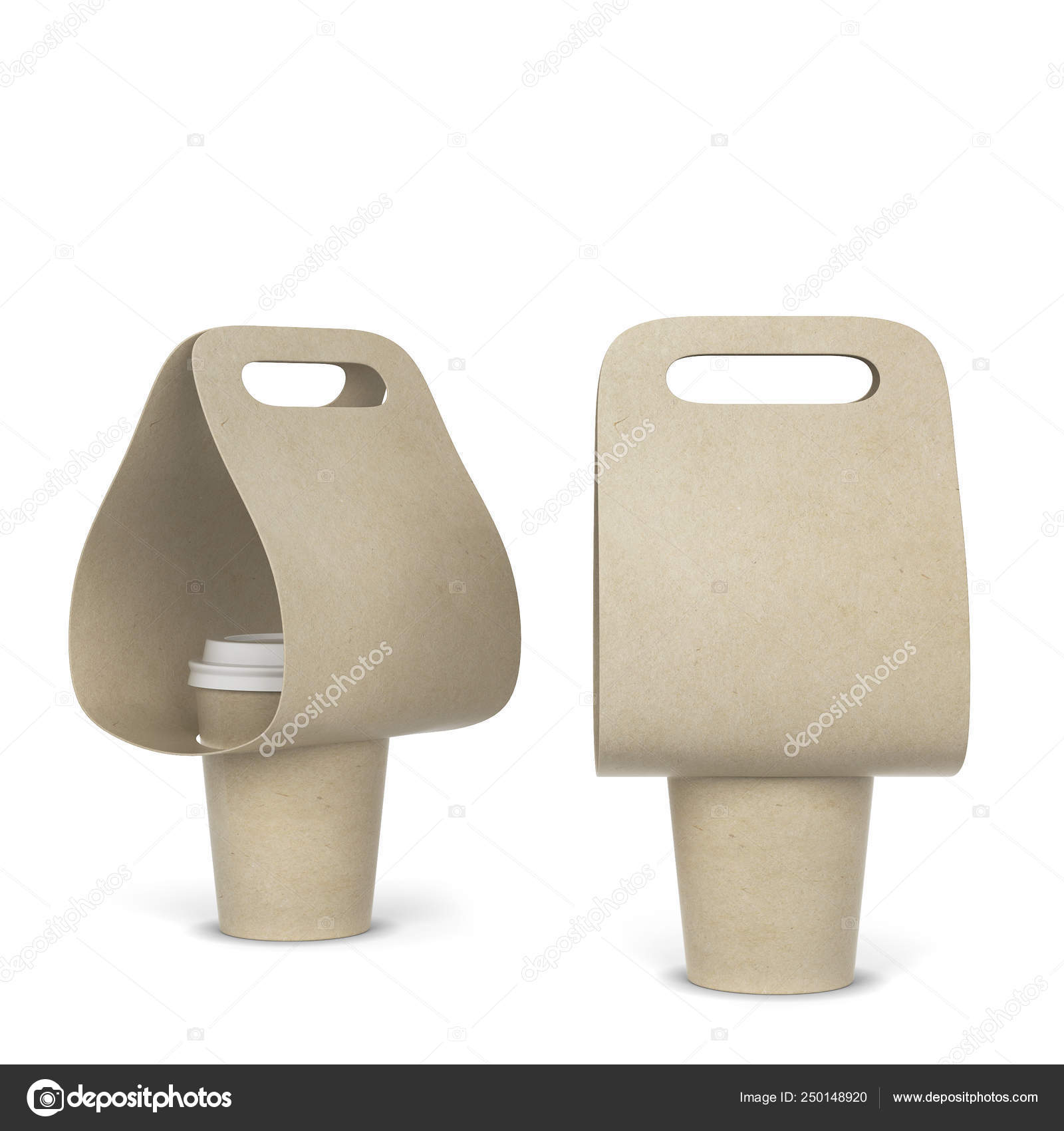 Download Coffee Cup Holders Mockup Stock Photo Image By C Montego 250148920