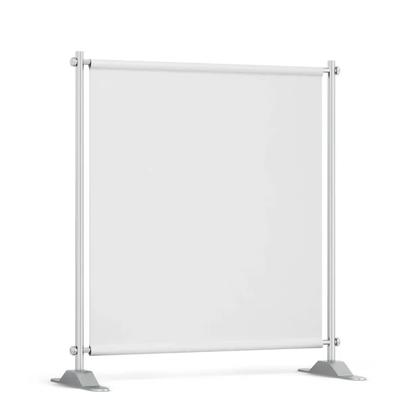 Blank backdrop banner mockup — Stock Photo, Image