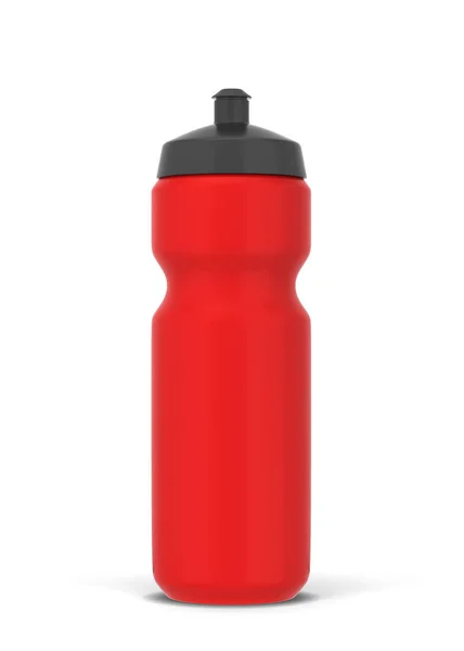 Plastic sport bottle for water and other drinks — Stock Photo, Image