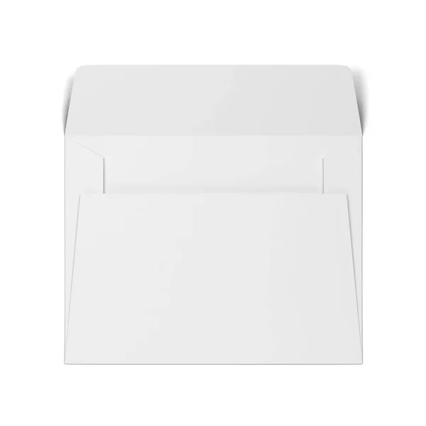 空白纸信封模型 — 图库照片
