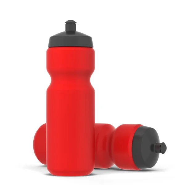 Plastic sport bottle for water and other drinks — Stock Photo, Image