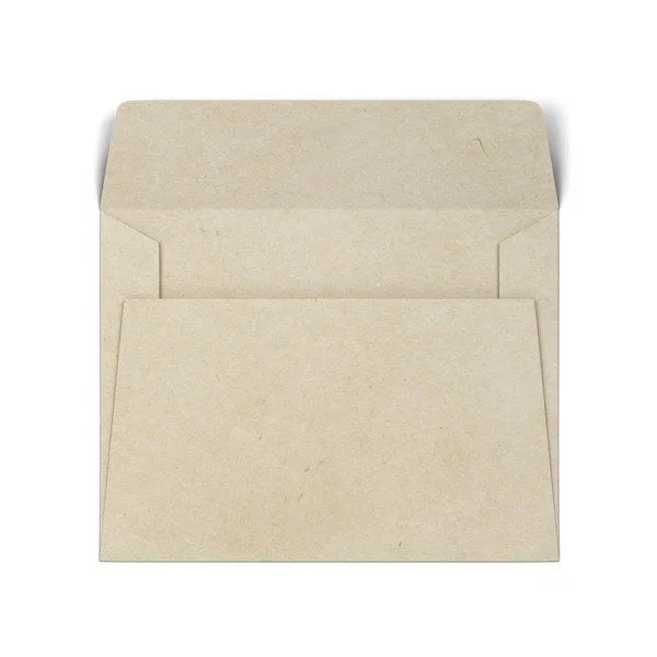 Blank paper envelope mockup — Stock Photo, Image