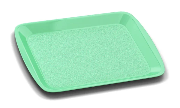 Lege plastic tray voor voedsel — Stockfoto