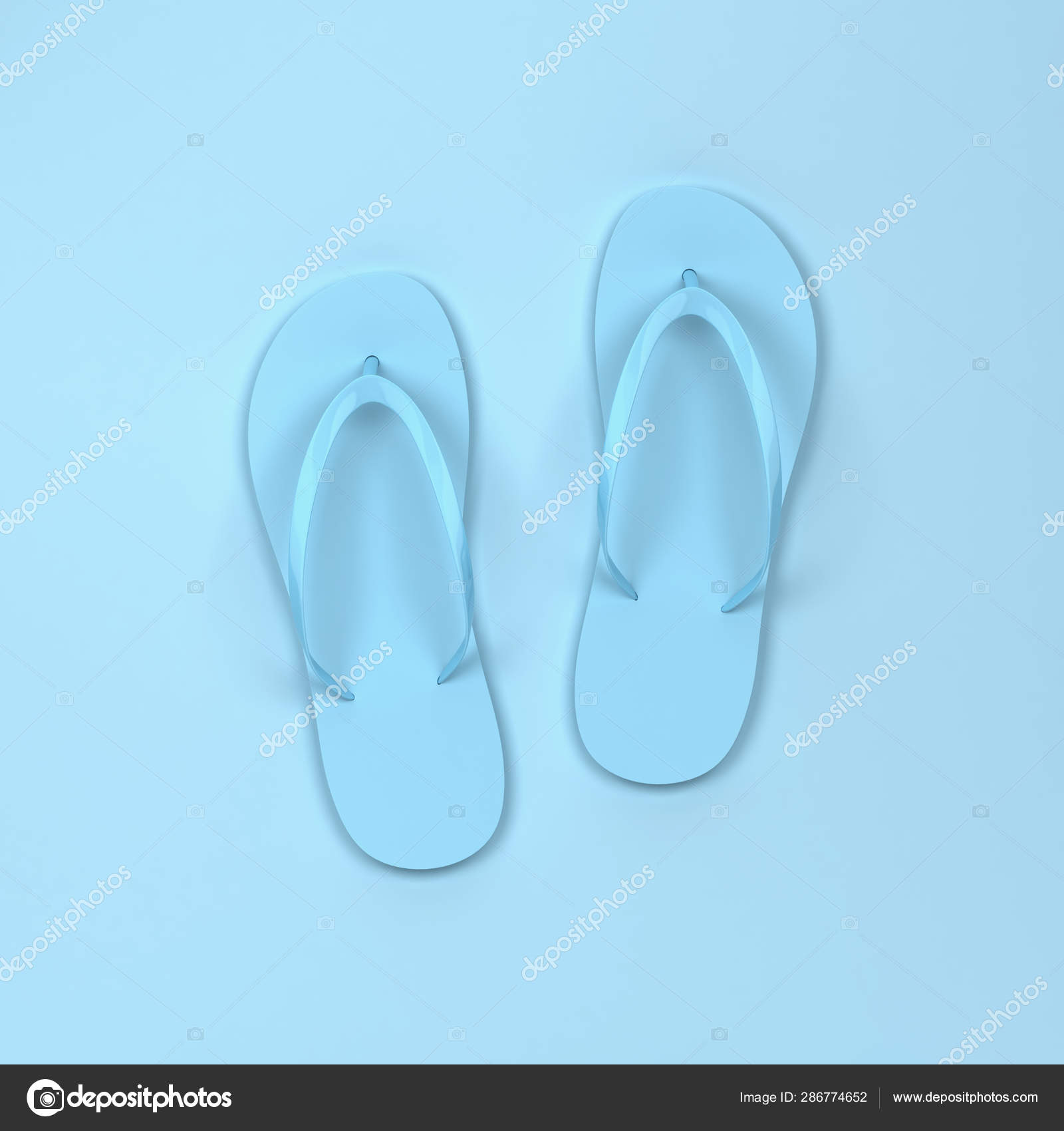 Download Blank Pair Of Flip Flops Mockup Stock Photo Image By C Montego 286774652