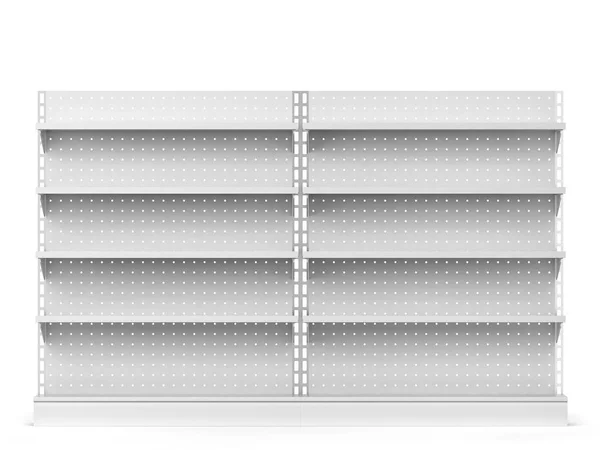 Modélisation des étagères vides du marché — Photo