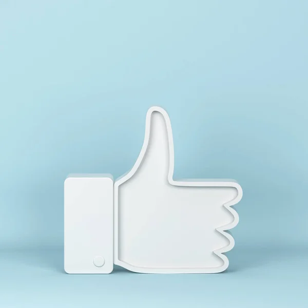 Like thumb up symbol — Stock Photo, Image