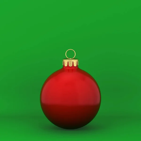 Shiny christmas ball toy — Stock Photo, Image