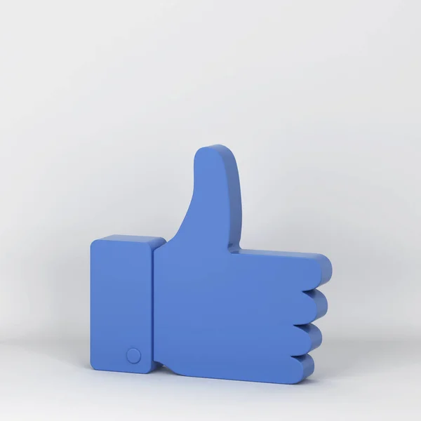 Like thumb up symbol — Stock Photo, Image