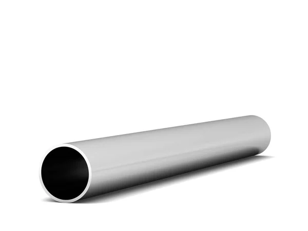 Metal Pipes Illustration Isolated White Background — Stock Photo, Image