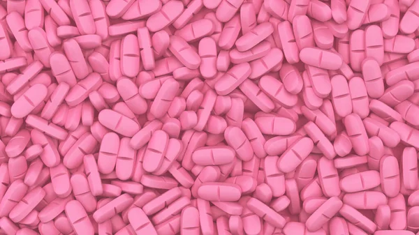 Heap Pills Illustration — Stock Photo, Image