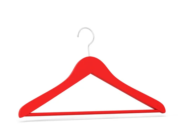 Single Cloth Hanger Illustration Isolated White Background — Stock Photo, Image