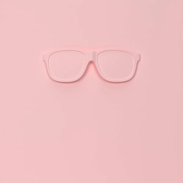 Óculos Sol Moda Ilustração Conceito Mínimo — Fotografia de Stock