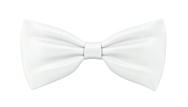 Silk Bow Tie Illustration Isolated White Background — Stock Photo, Image