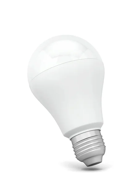 Lampadina Led Illustrazione Isolata Sfondo Bianco — Foto Stock