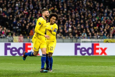 UEFA Avrupa Ligi Futbol Maç Dinamo Kiev Chelsea, Mart