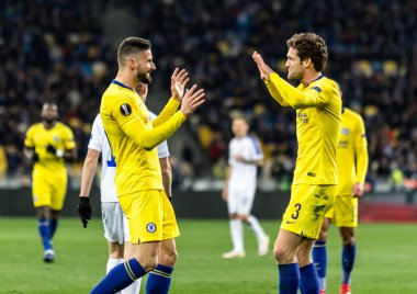 UEFA Avrupa Ligi Futbol Maç Dinamo Kiev Chelsea, Mart