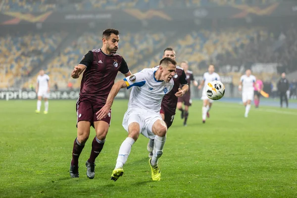 Uefa Europa League ποδοσφαιρικός αγώνας Dynamo Kyiv - Κοπεγχάγη — Φωτογραφία Αρχείου