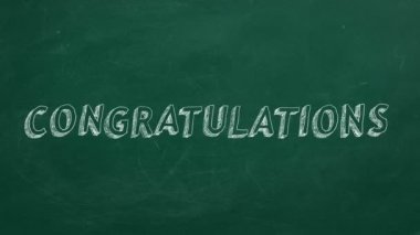 El çizimi ve animasyonlu metin 