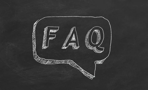 FAQ — Zdjęcie stockowe