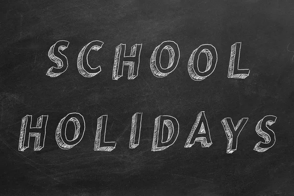 Vacanze scolastiche — Foto Stock