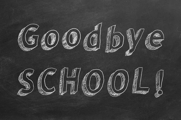 Addio scuola  ! — Foto Stock