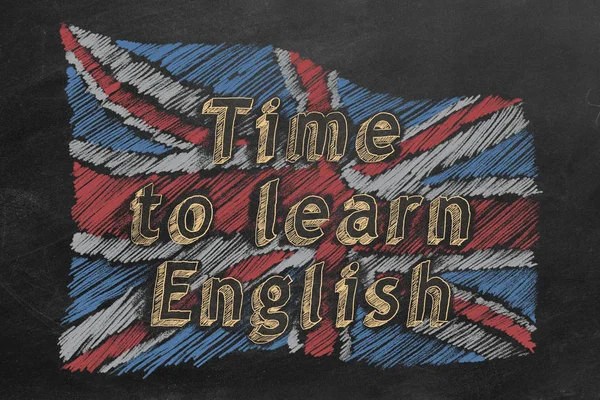 Hora de aprender inglés — Foto de Stock