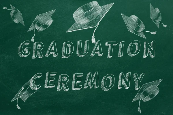 Cerimónia de graduação — Fotografia de Stock