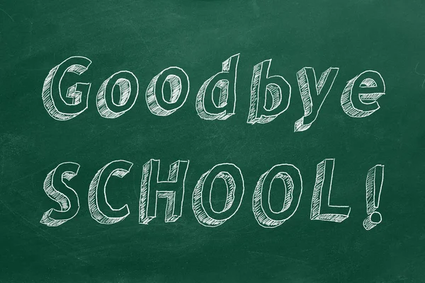Addio scuola  ! — Foto Stock