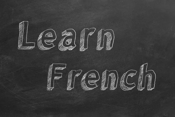 Μάθετε γαλλικά — Φωτογραφία Αρχείου