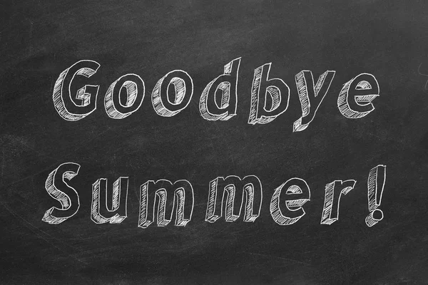 Adiós verano. ! —  Fotos de Stock