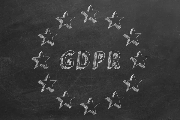 Gdpr — 图库照片