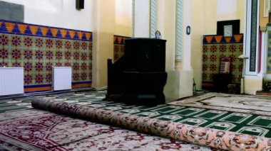 İç ben Köstence Romanya camide Carol.