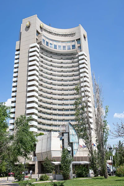 InterContinental Hotel Boekarest Roemenië — Stockfoto