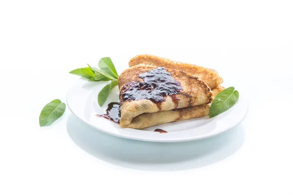 Stekt pannkakor tunna — Stockfoto