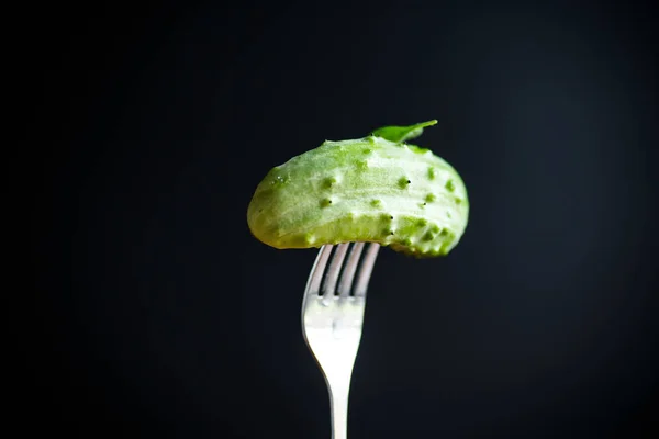 Fresh green cucumber — Stock Photo, Image