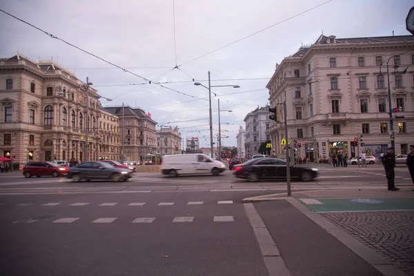 Vídeň, Rakousko, září 7, 2018.Cityscape výhled na jeden z nejkrásnější města Evropy — Stock fotografie